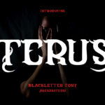 Terus Font Poster 3