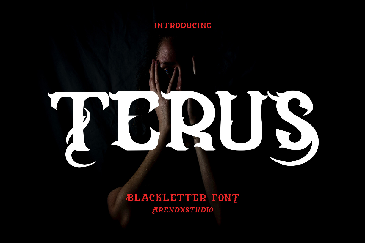 Terus Font Poster 1