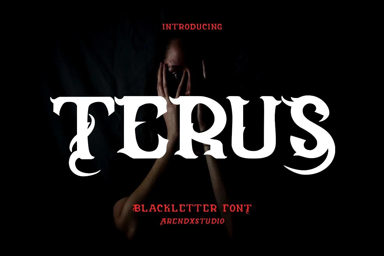 Terus Font Terus Font Poster 1