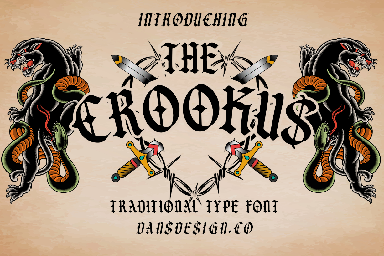 The Crookus Font