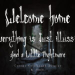 The Ghost Art Font Poster 4