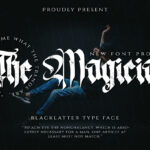 The Magician Font Poster 3