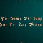 The Moriarty Font Poster 6