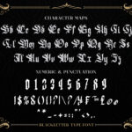 The Raid Letter Font Poster 6