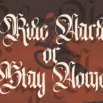 The White Knight Font Poster 9