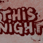 This Night Font Poster 3