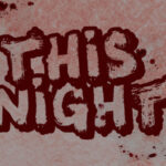 This Night Font Poster 1