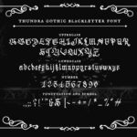 Thundra Font Poster 2