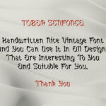 Tobar Senfonea Font Poster 5