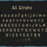 Tomahawk Font Poster 6