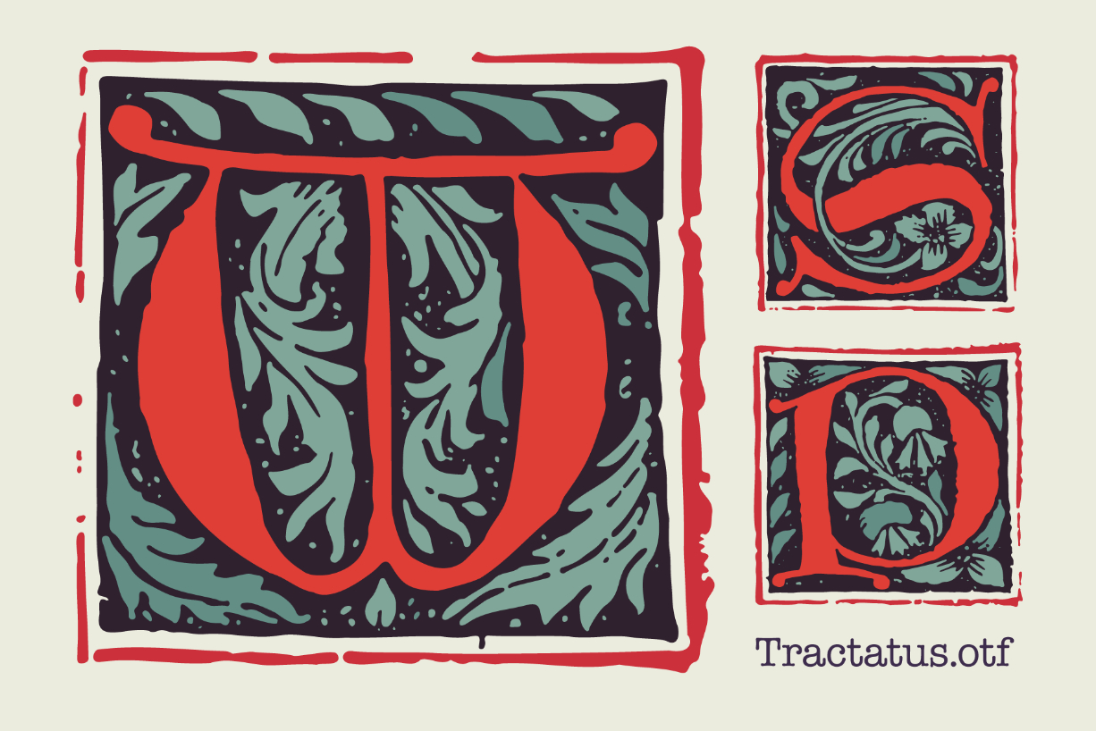 Tractatus Font Poster 1