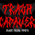 Trash Cadaver Font Poster 3
