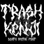 Trash Kenji Font Poster 3