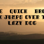 Tuscan Black Font Poster 5