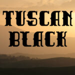 Tuscan Black Font Poster 6