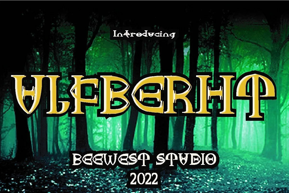 Ulfberht Font Ulfberht Font Poster 1