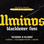 Ulminost Font Poster 3