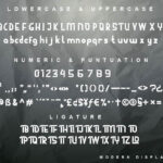 Ultra Long Font Poster 10