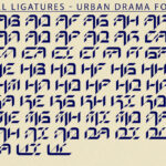 Urban Drama Font Poster 9