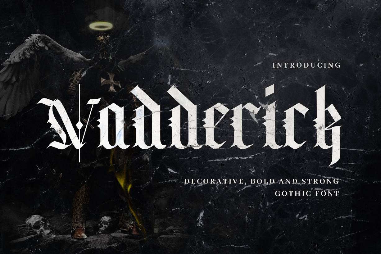 Vadderick Font Poster 1