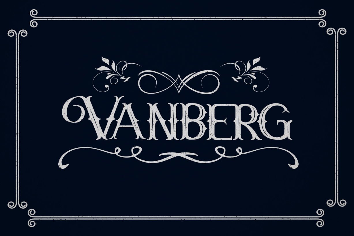 Vanberg Font