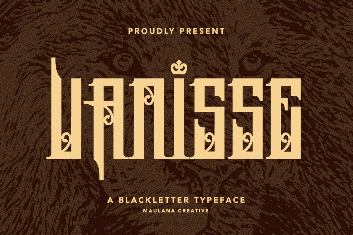 Vanisse Font Poster 1