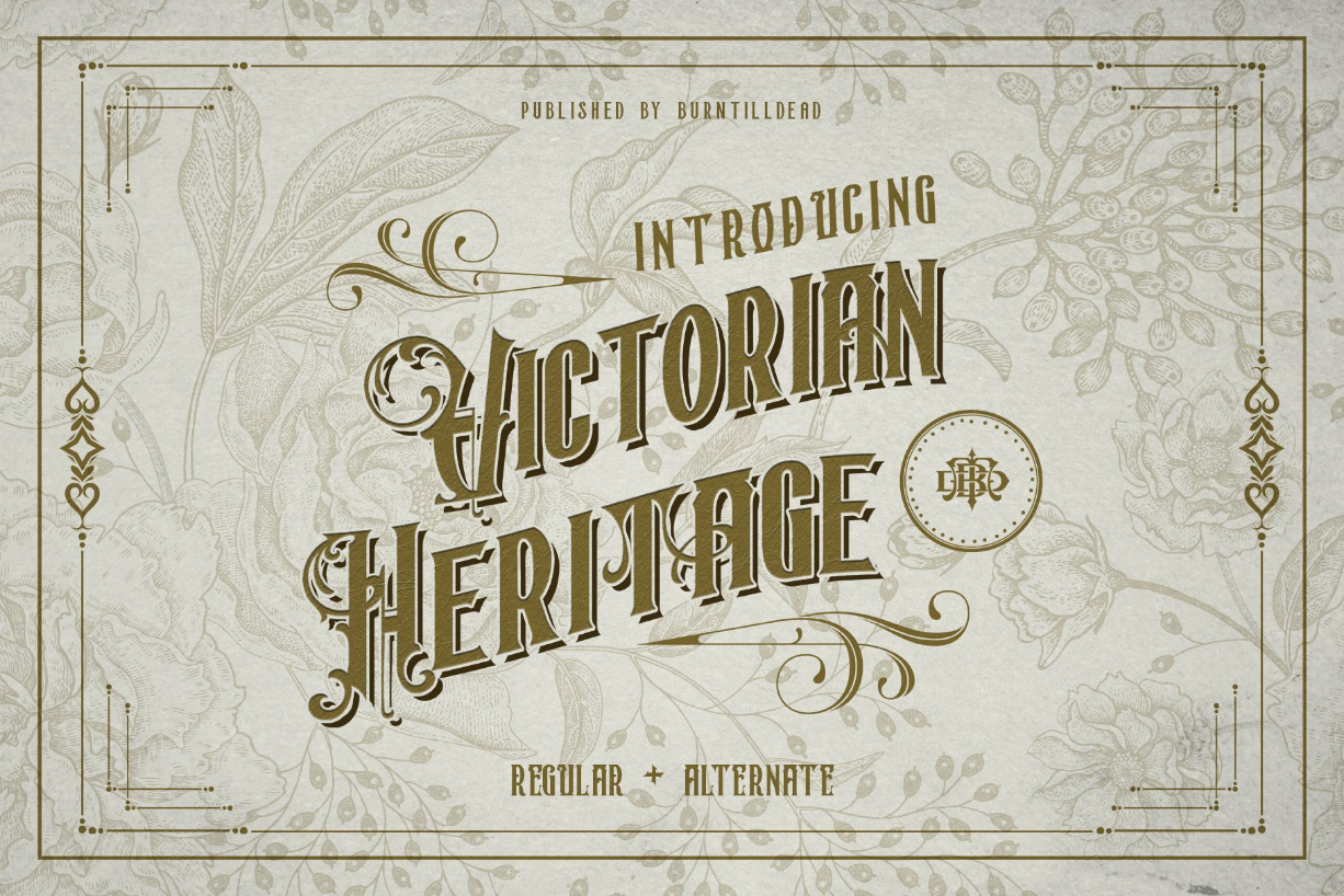 Victorian Heritage Font