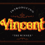 Vincent Font Poster 3