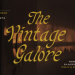 Vintage Galore Font Poster 3