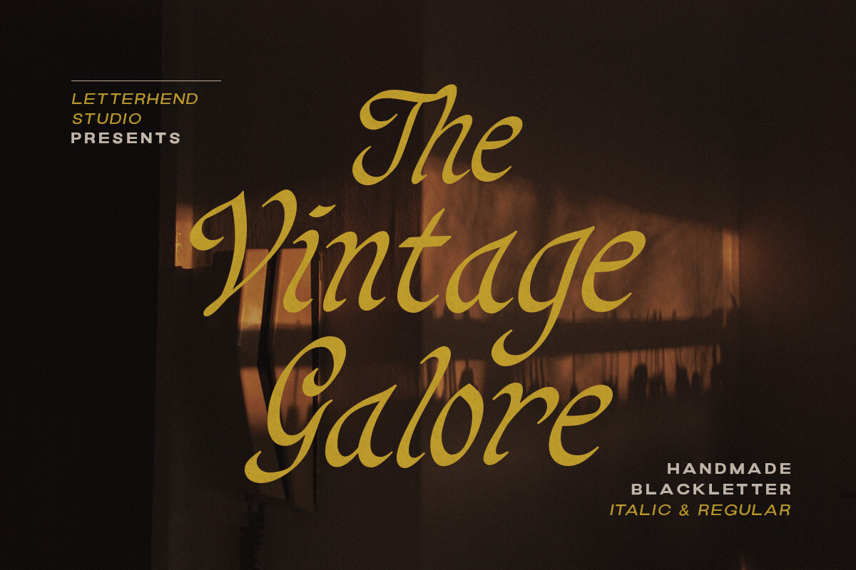 Vintage Galore Font