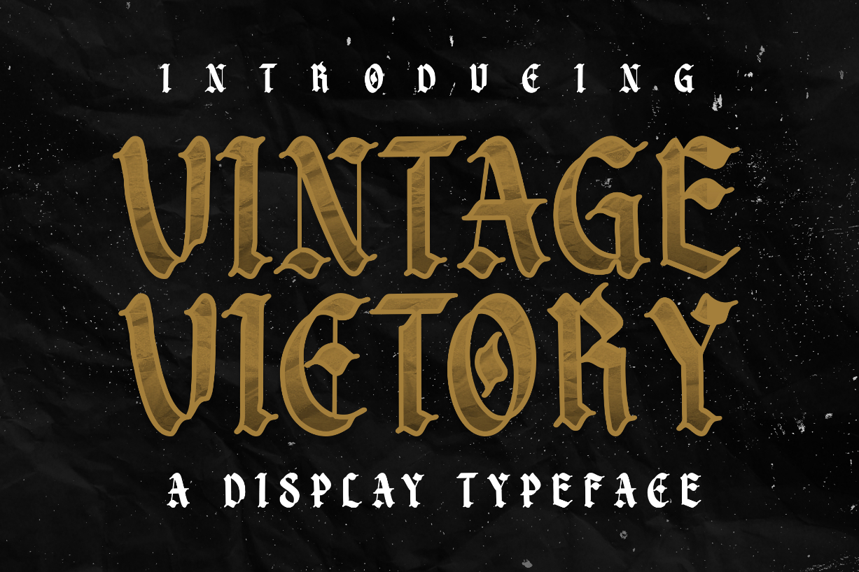 Vintage Victory Font