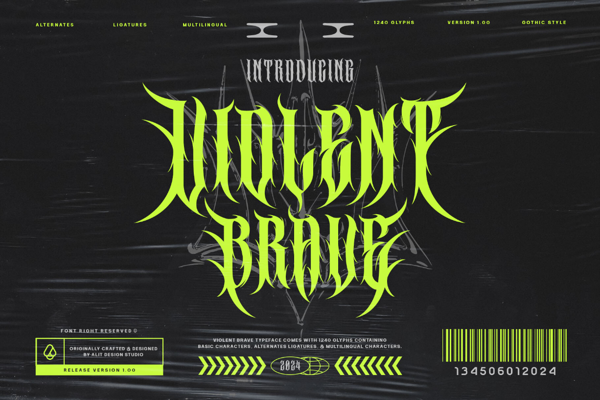 Violent Brave Font