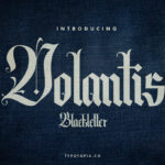 Volantis Font Poster 3