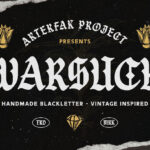 Warsuck Font Poster 3