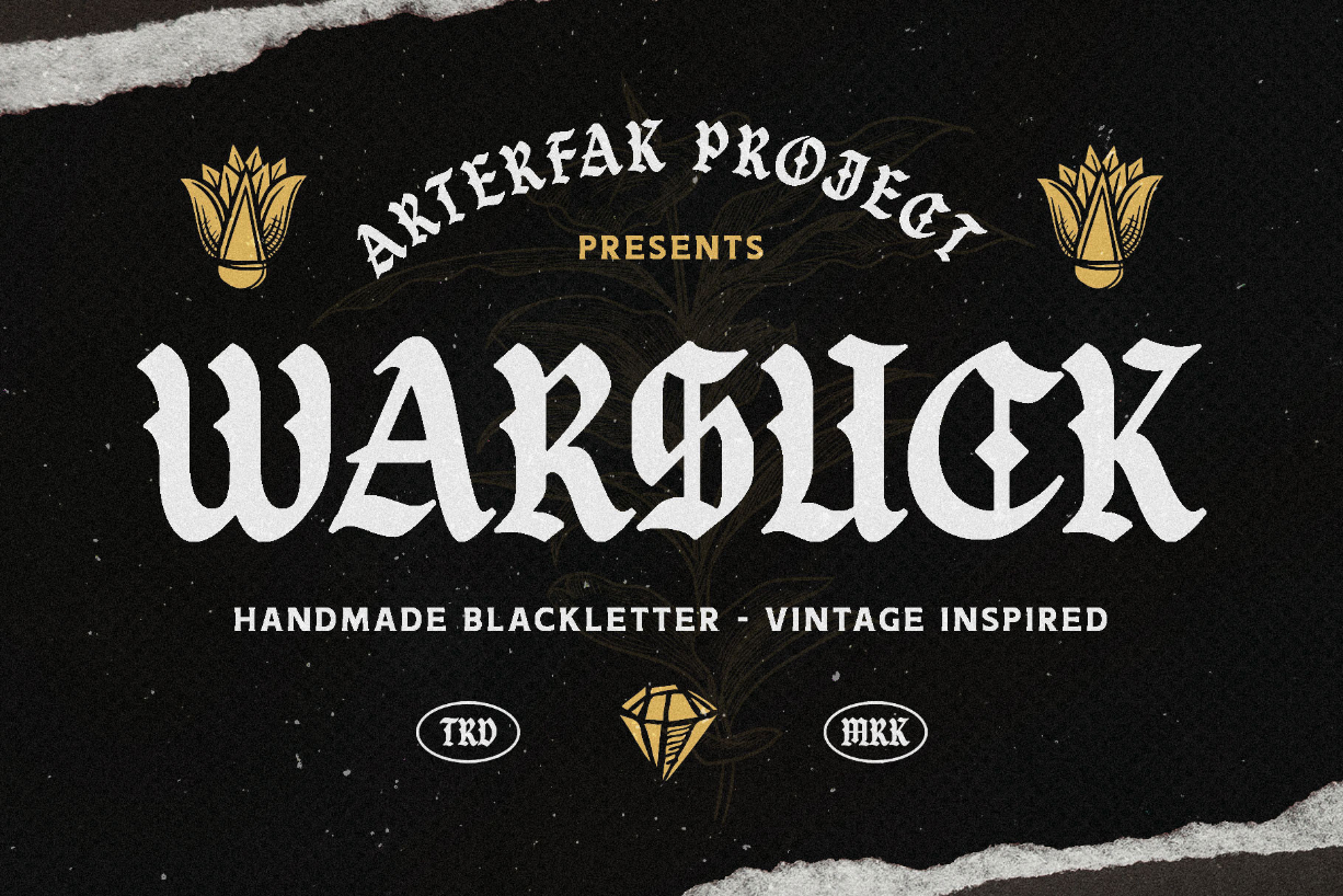 Warsuck Font Poster 1