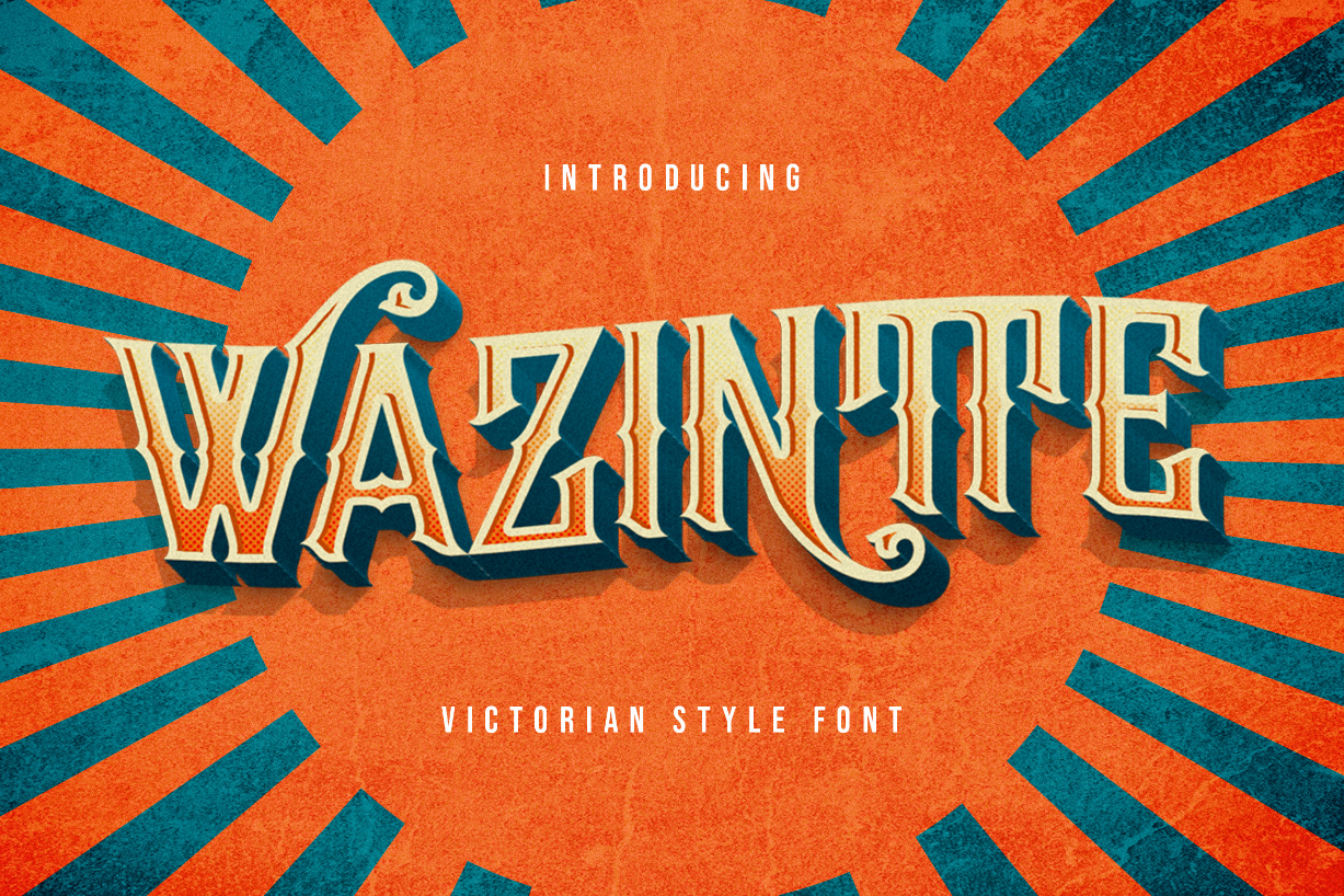 Wazintte Font Poster 1