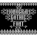 Wednesday Gothic Font Poster 4