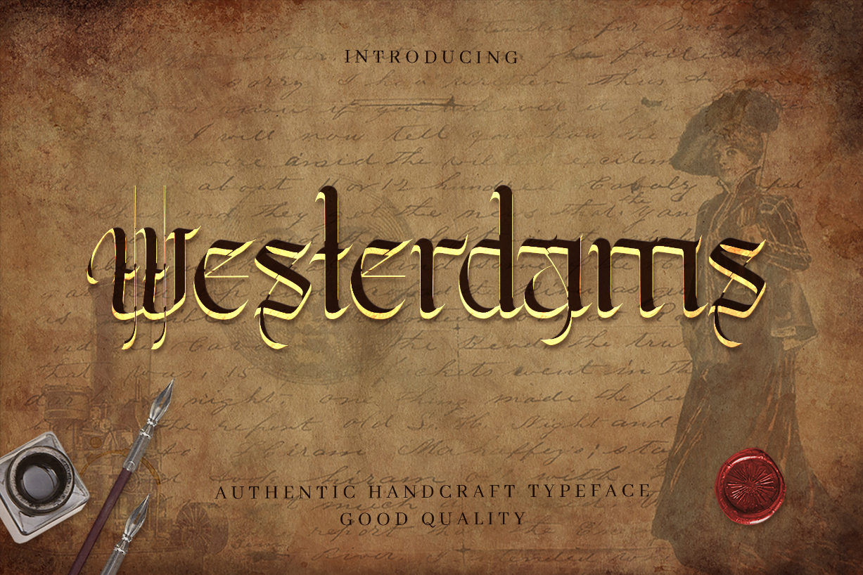 Westerdams Font Poster 1