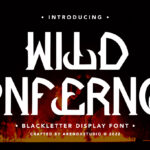 Wild Inferno Font Poster 1