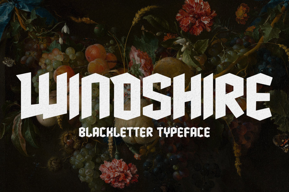 Windshire Font Poster 1