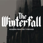 Winterfall Font Poster 1