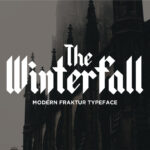 Winterfall Font Poster 3