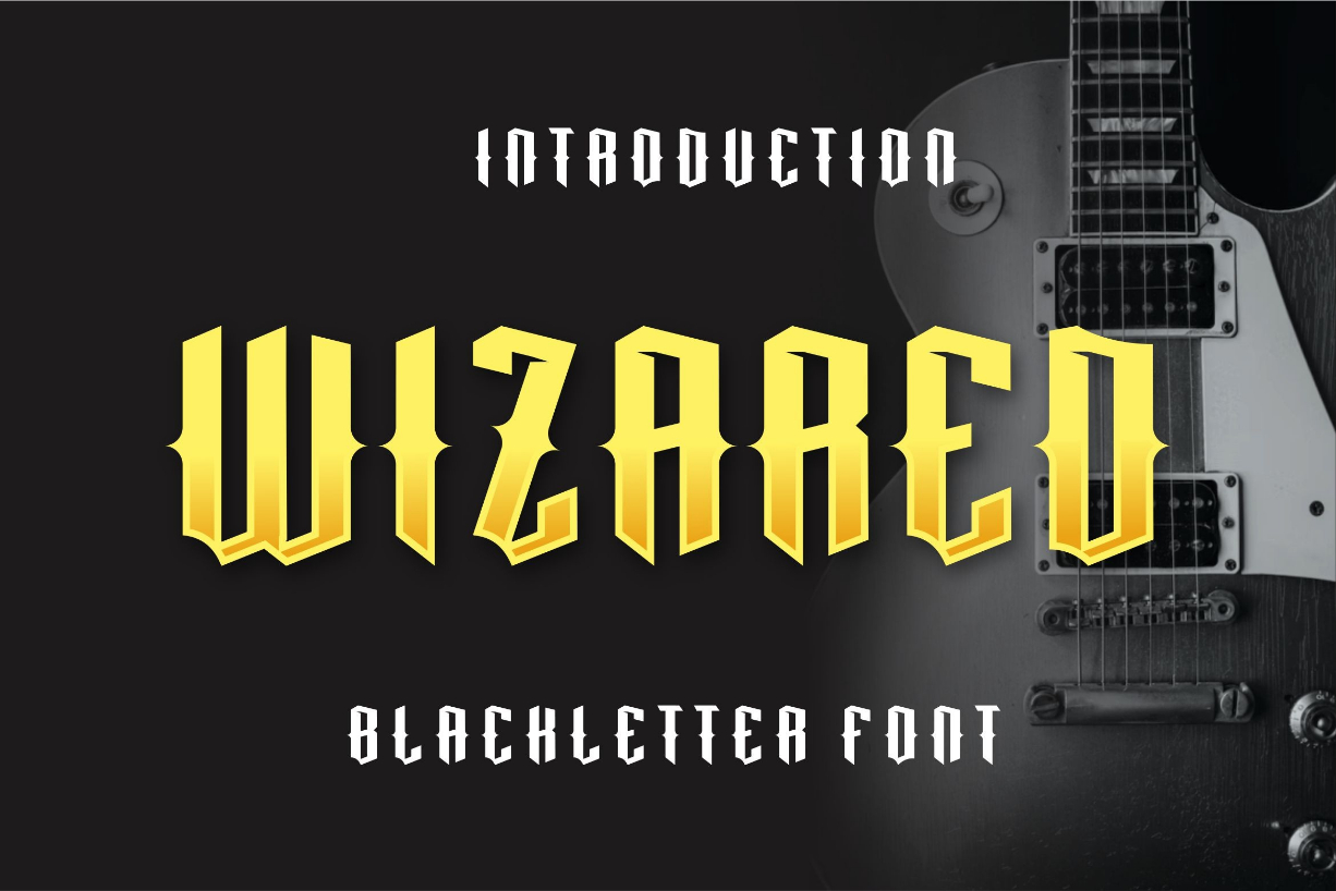 Wizared Font Poster 1