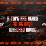 Wrecked Havoc Font Poster 9