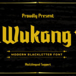 Wukang Font Poster 3