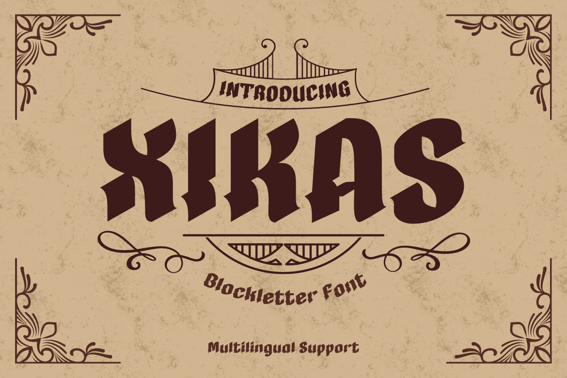 Xikas Font Poster 1