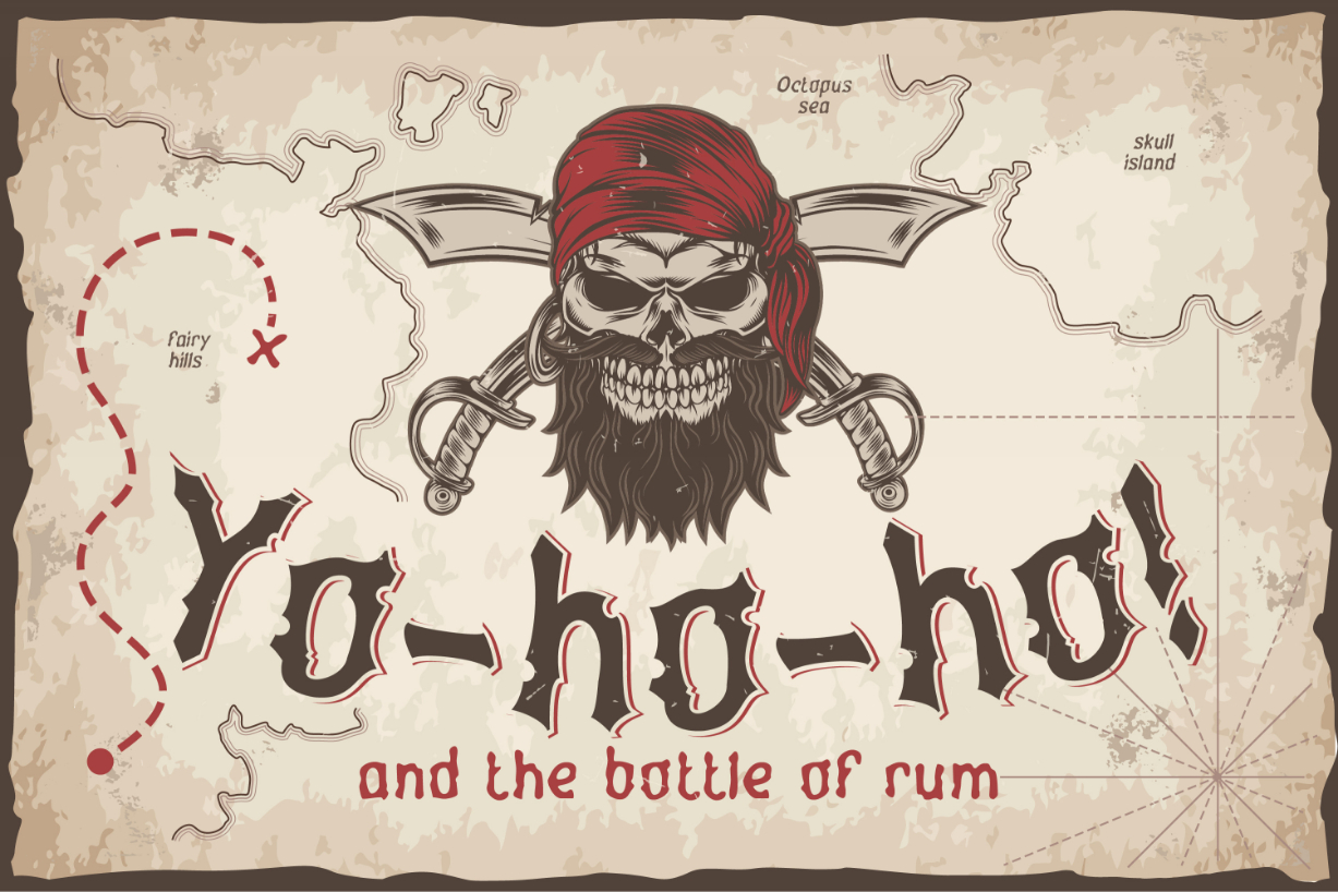 Yo-ho-ho Font Poster 1