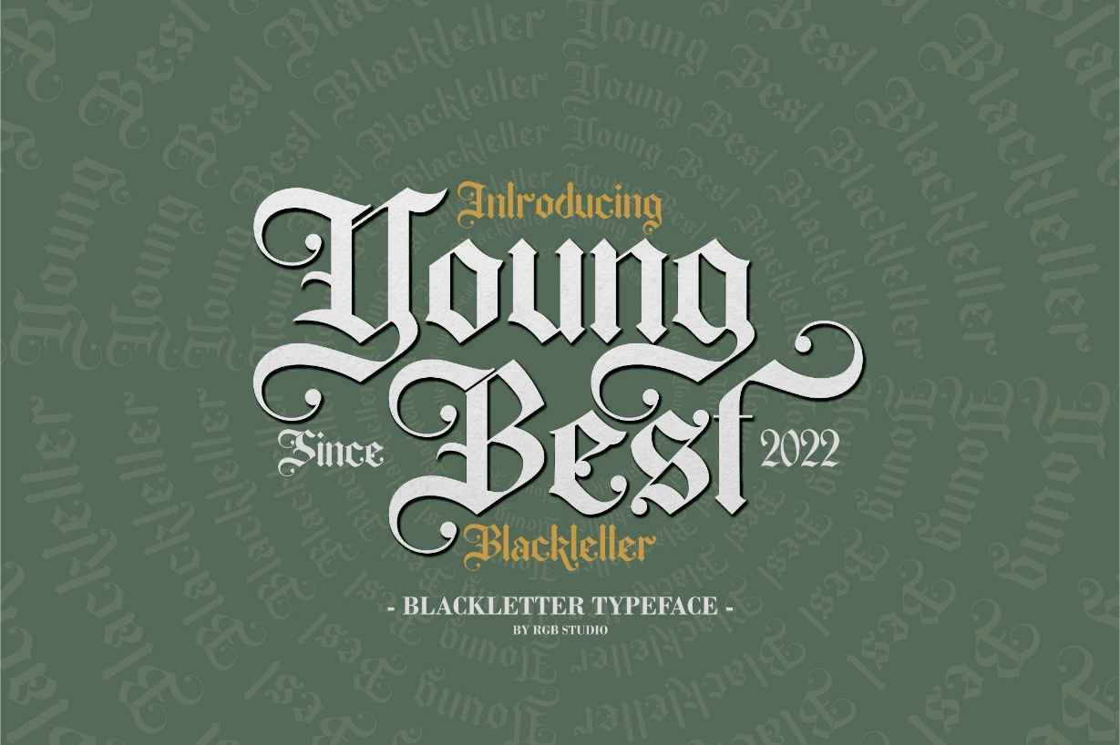 Young Best Font Poster 1