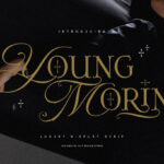 Young Morin Font Poster 3