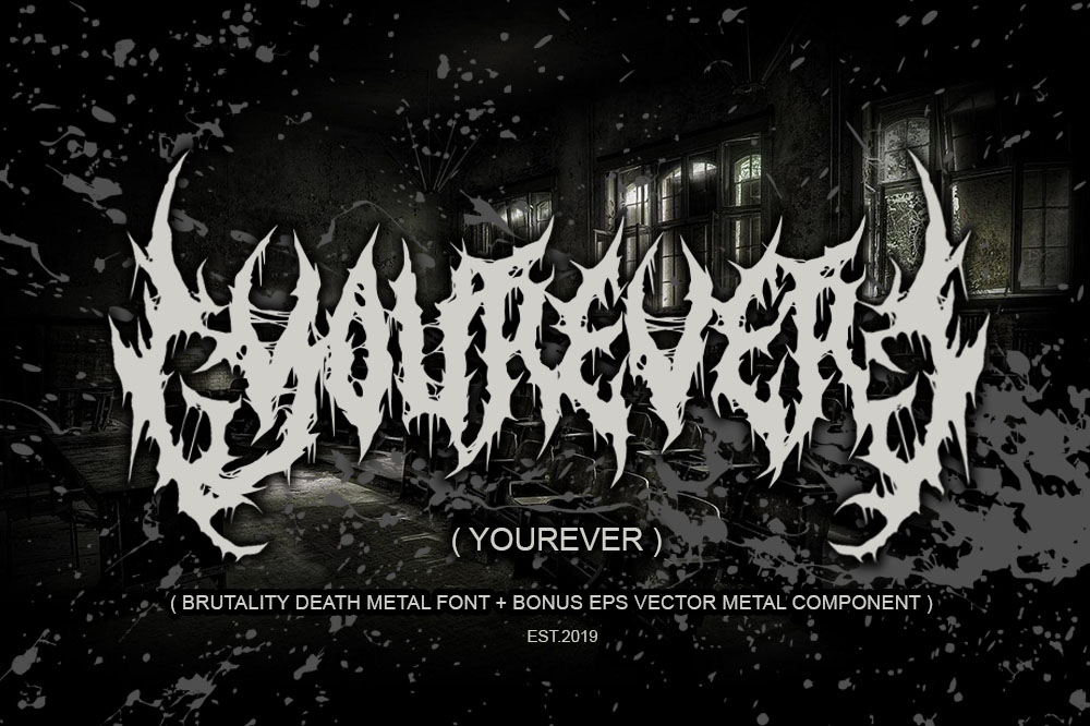 Yourever Font Poster 1